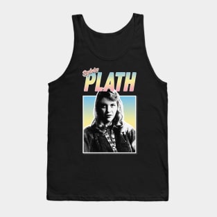 Sylvia Plath Poet Graphic Design Hipster Statement Tee Tank Top